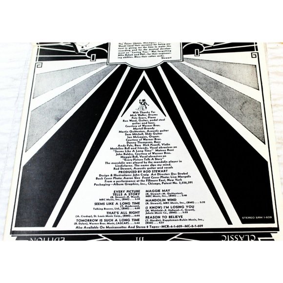 1971 Rod Stewart Every Picture Has A Story 12" Vinyl Album LP Mercury Record - Picture 4 of 8